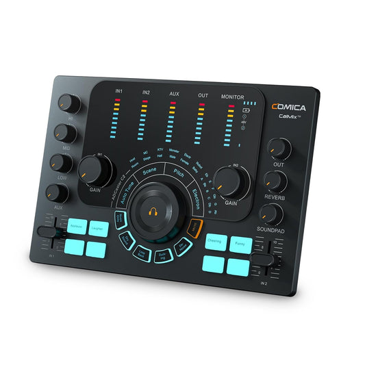 Streaming / Podcasting / Recording Multi-functional Audio Interface – ADCaster C2