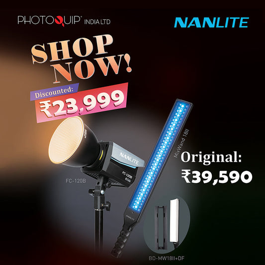 Nanlite FC120B + MixWand18ii Bundle Kit
