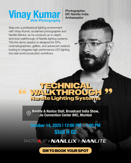 Technical Walkthrough: Nanlite Lighting Systems for Modern Production