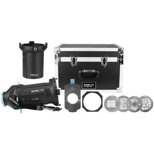 Nanlite Projection Attachment with 36 & 19° Lens Kit
