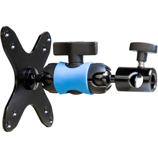 Super Knuckle W/baby Receiver for Vesa Monitor Bracket Master Combo Hd Stand (Black)