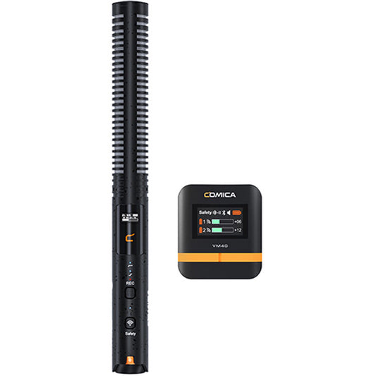 Comica 2.4G super Cardoid wireless Shotgun Microphone -VM 40