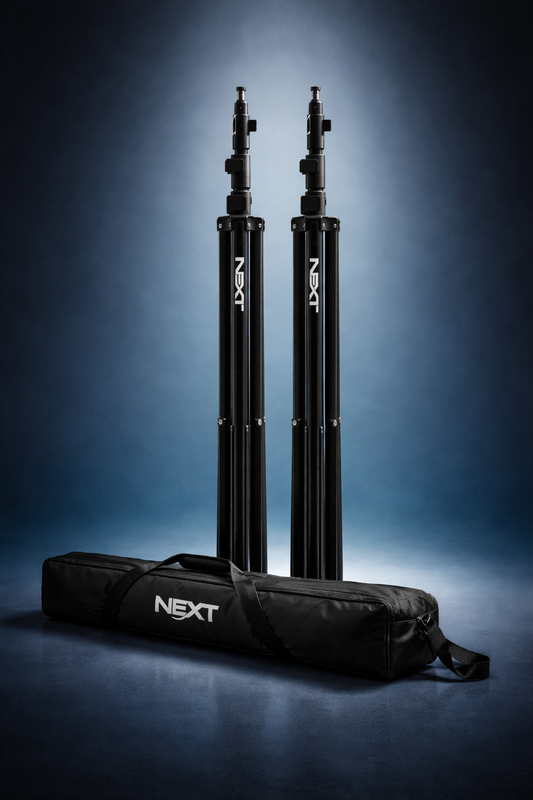 Next by PQ 8-Foot Regular Light Stands For Photography and Videography