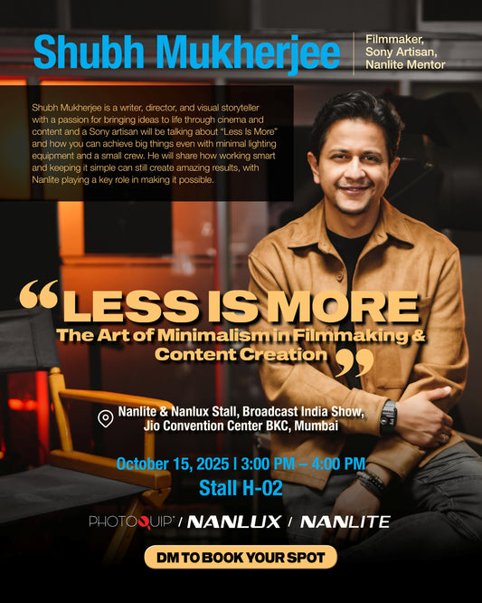 Less Is More Shubha Mukherjee’s Masterclass in Minimal Lighting for Maximum Impact