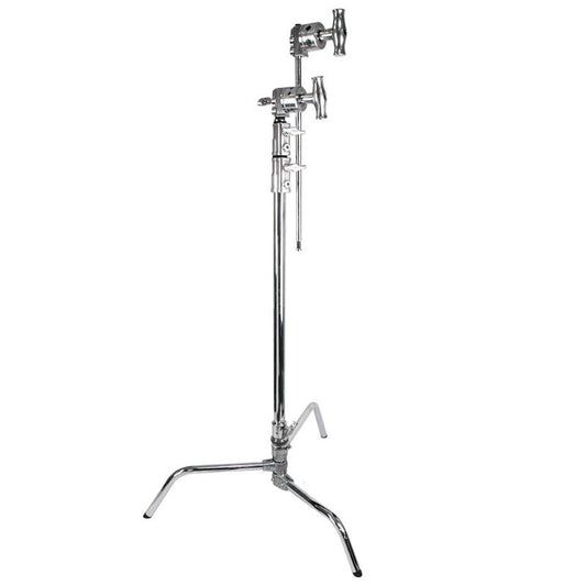 20" Century Stand Kit W/turtle Base And Quick-released System W/ Grip Head(Kcp-200), Grip Arm (Kcp-221) All Silver