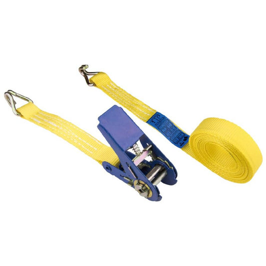 Ratchet Strap, Yellowwidth 25mm X 5 M (Length)